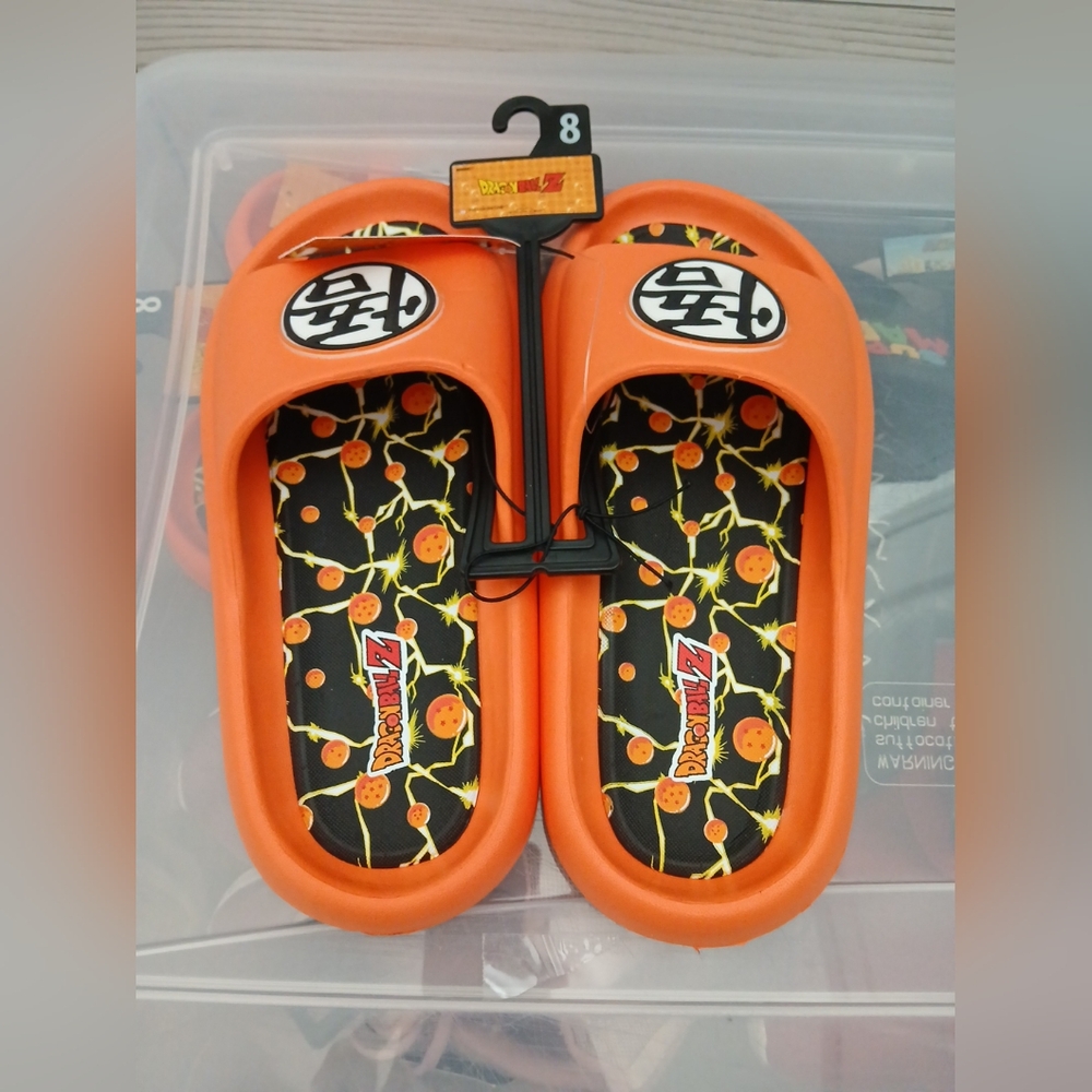 Dragon ball z slippers size 8